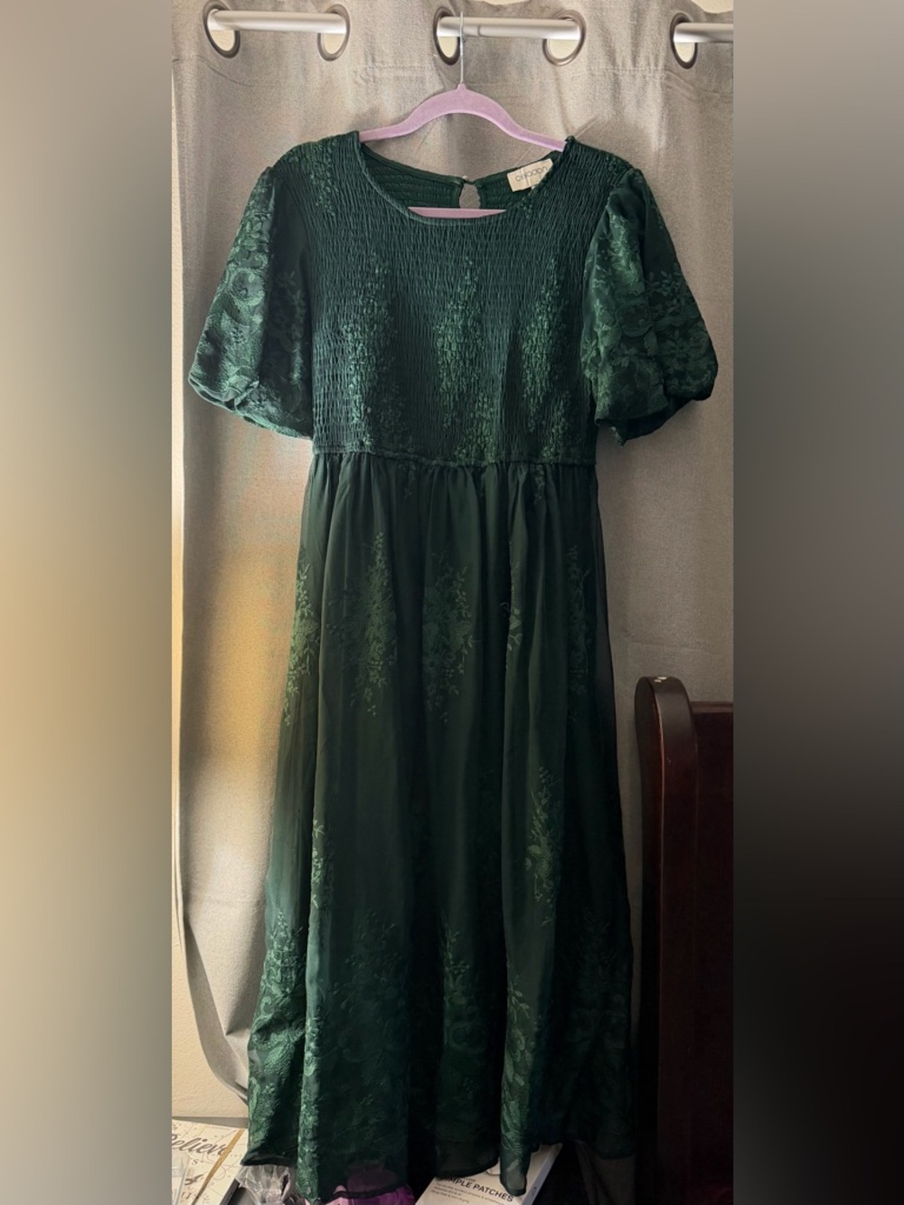 Dark Green Dress